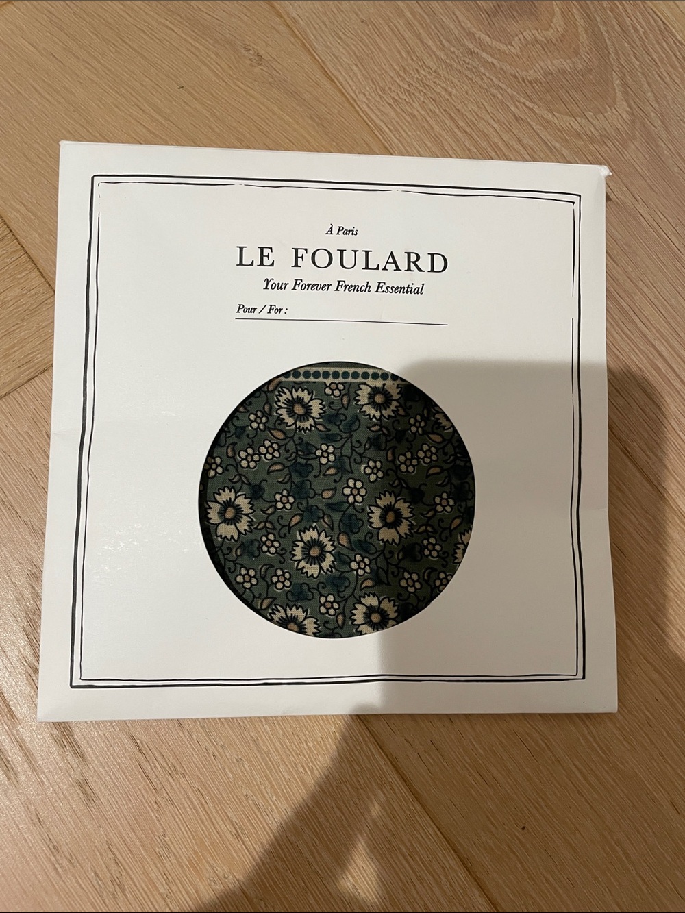 NWT Sezane Scarf Le Foulard Pour LA VIE 🇫🇷 - Picture 2 of 4